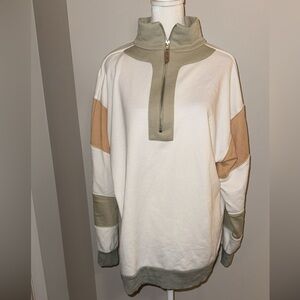 Quarter zip sweatshirt